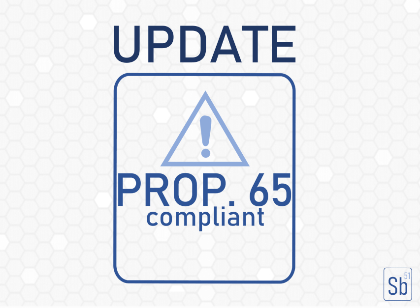 Prop. 65 Update Jan. 2022