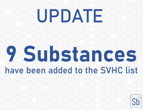 **SVHC Update – 9 new Chemicals added**