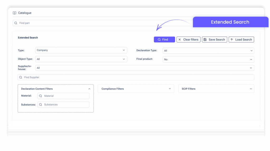 extended search screenshot English