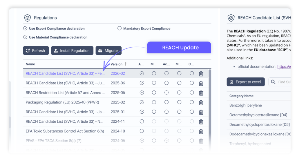Screenshot Reach Update